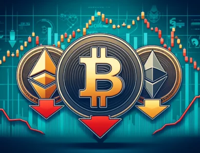 Neste feriado de Corpus Christi, o mercsdo de criptomoedas apresenta uma esfriada: BTC cai, mas Cardano recupera posi~]ao no Top 10.