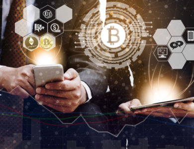 Imagem mostra investidores buscando por criptomoedas baratas