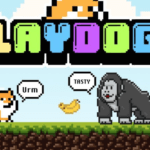 Home do site da memecoin Shiba Inu