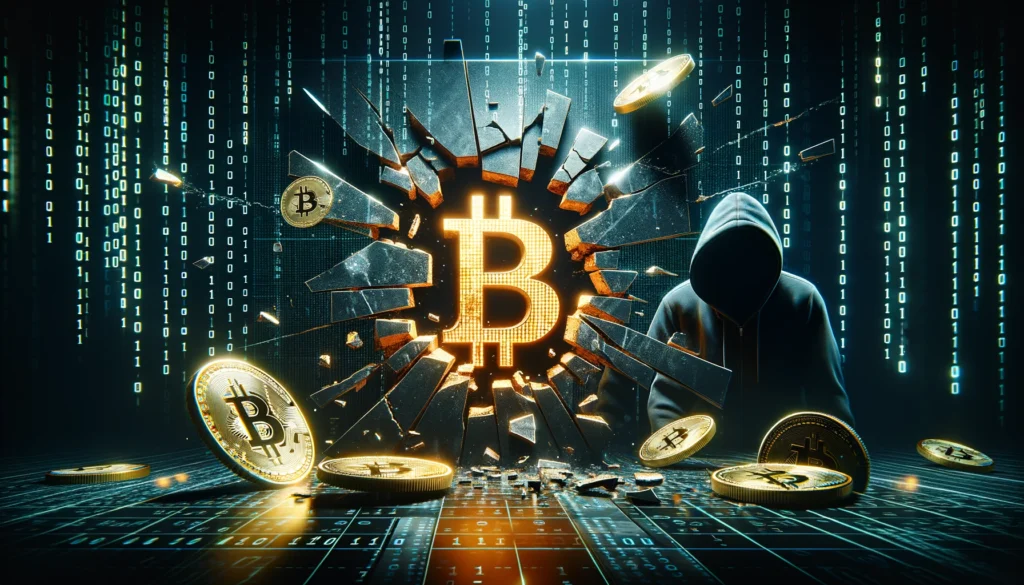 roubo de Bitcoins
