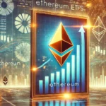 Gráfico de crescimento dos ETFs de Ethereum após aprovação pela SEC.