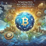 Gráfico mostrando o crescimento dos ativos tokenizados e seu impacto na sustentabilidade.