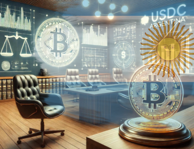 Escritório de advocacia Allende & Brea, primeira empresa argentina com capital inicial em criptomoedas, sinalizando avanços regulatórios.
