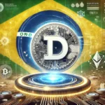 Imagem ilustrativa do Drex, a moeda digital do Banco Central, destacando sua integração com a economia digital do Brasil.