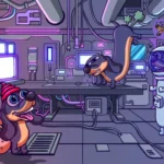 WienerAI, memecoin de destaque no mercado.