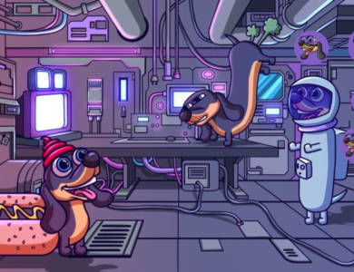 WienerAI, memecoin de destaque no mercado.