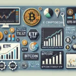 Gráfico comparativo entre ETFs ativos e passivos destacando suas principais características e benefícios.