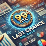 Última chance para garantir tokens 99Bitcoins a preços promocionais na penúltima fase da pré-venda.