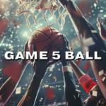 Imagem ilustrativa do projeto Game5Ball de Scottie Pippen, tokenizando a bola do título da NBA de 1991 na blockchain da Ethereum.