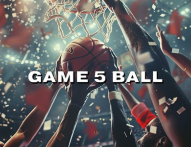 Imagem ilustrativa do projeto Game5Ball de Scottie Pippen, tokenizando a bola do título da NBA de 1991 na blockchain da Ethereum.
