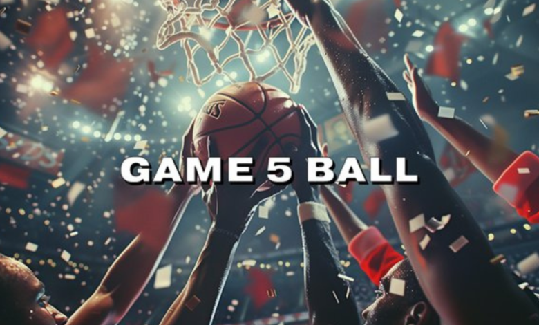 Imagem ilustrativa do projeto Game5Ball de Scottie Pippen, tokenizando a bola do título da NBA de 1991 na blockchain da Ethereum.