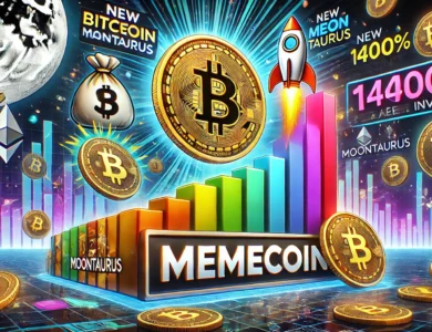 Lançamento de Memecoin moontaurus