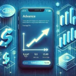 Tela do aplicativo Coinbase exibindo opções de negociação avançada para reduzir taxas.