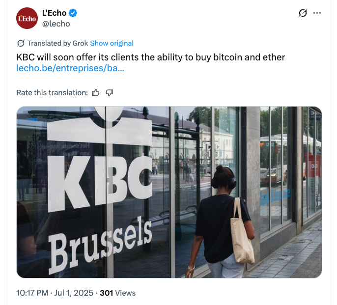 Criptomoedas, Bancos, Europa, Bélgica, Investimentos