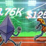 Bitcoin e Ether em tendência de alta, com ETH atingindo sua maior alta em 7 meses