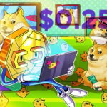 DOGE pode subir até US$ 0,25 com o desempenho superior das memecoins
