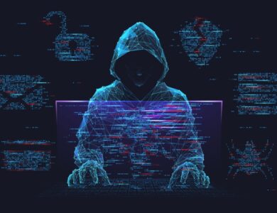 ilustração de hacker - ransomware