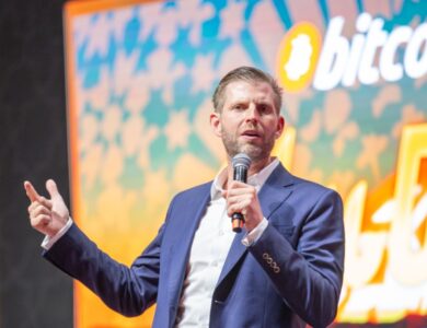 eric trump fala em evento bitcoin