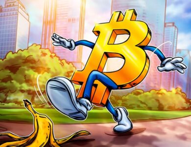 Após Powell, Bitcoin capota e liquidação de traders de criptomoedas supera US$ 800 milhões