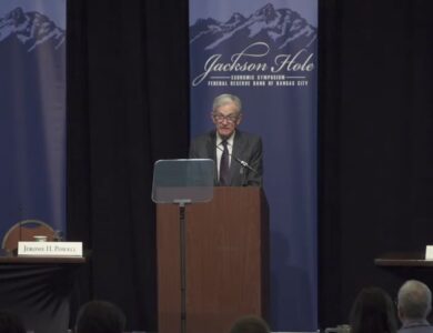 Discurso de Powell em Jackson Hole faz Bitcoin disparar