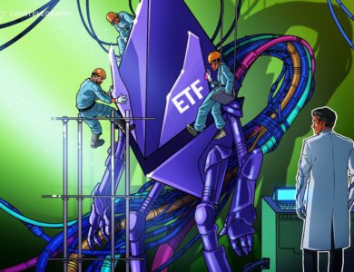 ETFs de Ether à vista registram saídas após uma sequência de 8 dias de entradas de US$ 3,7 bilhões