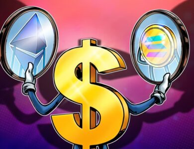 Solana e Ethereum deixam Bitcoin ‘comendo poeira’ enquanto criptomoedas sobem até 100%