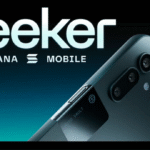 Ilustração do celular Seeker da Solana mobile