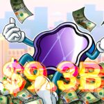 O valor de mercado de NFT salta para US$ 9,3 bilhões com o aumento do preço da Ethereum impulsionando coleções