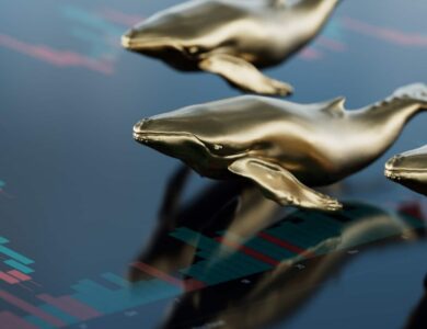 Duas baleias movem R$ 1,2 bilhão em bitcoins parados há anos