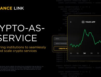 Binance lança “Crypto-as-a-Service” para bancos, bolsas e outras instituições