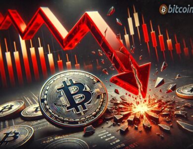 Bitcoin agora - padrão confirma queda massiva no preço do BTC