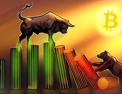 Preço do Bitcoin aguarda definição de alta ou baixa entre 2 níveis-chave