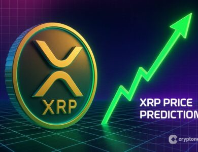 Criptomoeda com indicador de triângulo de baixa