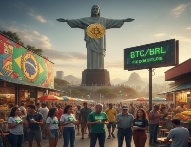 Adoção cripto em ascensão