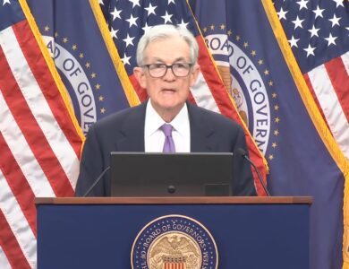 Fed faz novo corte de 0,25% na taxa de juros, mas Bitcoin opera em queda