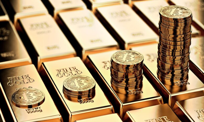 Ouro passa pela pior queda desde 2013, prata acompanha e Bitcoin sobe