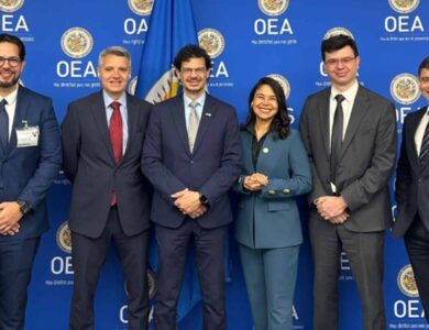 PF discute sobre criptomoedas em reunião do GELAVEX na sede da OEA