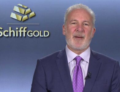 Queda do Bitcoin pode estourar a bolha da IA, alerta Peter Schiff