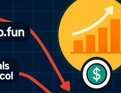Pump.fun e Virtuals Protocol sofrem com queda