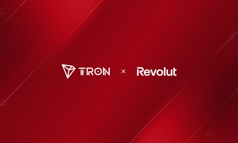 Revolut adiciona integração com a TRON para staking e transferências mais rápidas