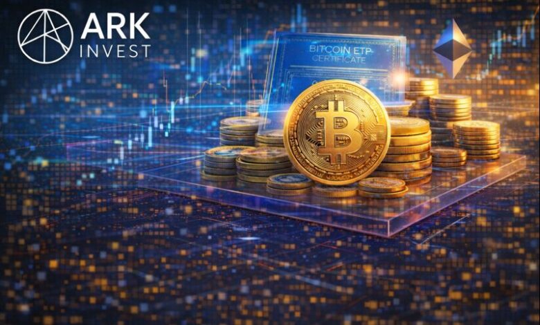 ARK projeta mercado cripto em US$ 28 tri até 2030 com ETFs