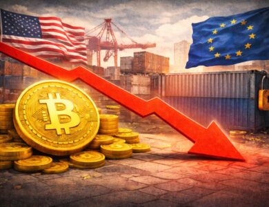 Bitcoin EUA e UE tarifas