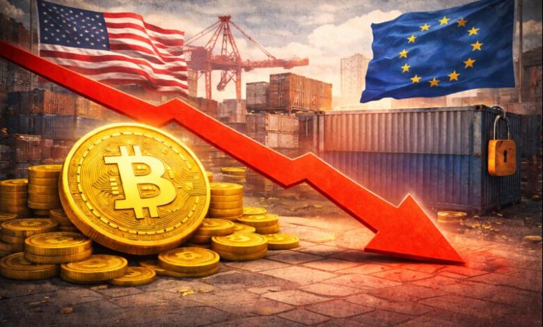 Bitcoin EUA e UE tarifas