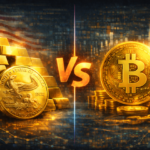 Bitcoin fica atrás do ouro em 2026, apesar de força dos ETFs