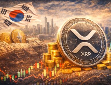 XRP domina volume na Coreia do Sul