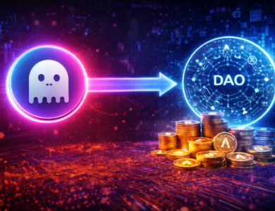 Aave propõe transferir 100% das receitas para a DAO e solicita US$ 50 milhões, reacendendo debates sobre governança e tokenomics do AAVE.