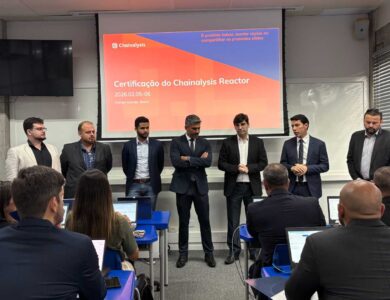 Autoridade brasileira avança capacitação em rastreio de bitcoin e criptomoedas