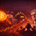 Bitcoin cai 3% após dado de inflação mudar apostas sobre corte de juros do Fed