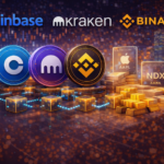 Coinbase, Kraken e Binance avançam na tokenização enquanto capital se realoca