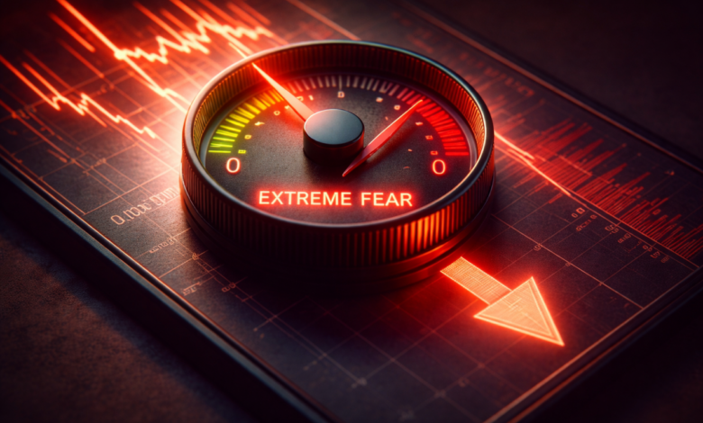 Índice de Medo crava mínima histórica enquanto RSI do Bitcoin atinge níveis de colapso